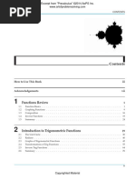 Functions Review: How To Use This Book III Acknowledgements VII