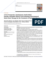 Palmieri Prospective Randomized Double-Blind Placebo-Controlled Clinical Trial Evaluating ESWT For The Treatment of PD Abstract PDF