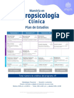 Plan Estudios Neuropsicologia Clinica Ago28