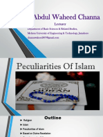 Peculiarties of Islam PDF