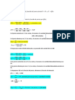 Resumenm de Funciones de Demanda, IMG, IT, e