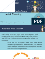 Manajemen Media Sosial untuk Branding