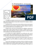 CREER EN EL AMOR - PPS Domingo XXX T.O. - José Antonio Pagola