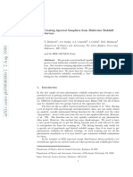 Creating Spectral Templates From Multicolor Redshift Surveys