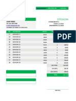 Plantilla Cotizacion