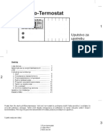 Uputstvo Za Digitalni Sobni Termostat PDF
