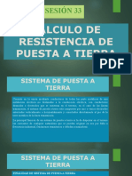 CÁLCULO DE RESISTENCIA DE PUESTA A TIERRA