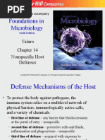 Foundations in Microbiology: Nonspecific Host Defenses Talaro