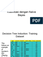 Klasifikasi dengan Naïve Bayes