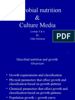 Lecture 3 - Bacterial Nutrition and Growth