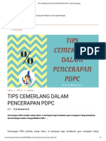 TIPS CEMERLANG DALAM PENCERAPAN PDPC - Mudah Mengajar