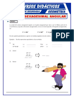 Sistema Sexagesimal Angular para Primero de Secundaria