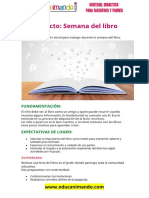 Proyecto Semana Del Libro