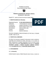 Sentencia 2017-00018-01 Del 15 de Julio de 2020 - Clinica Shaio