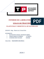 Informe Laboratoria Traccion PDF