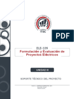 Unidad 3 - Soporte Tecnico Del Proyecto Ele-109 (2020-2)