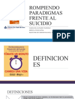 Rompiendo Paradigmas Frente Al Suicidio