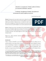 Resumen: Esta Ponencia Tiene Como Objetivo Mostrar Un Breve Análisis de Los Acontecimientos Que Transformaron Las