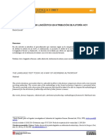 Acerca de La Prueba Linguistica en Atrib PDF
