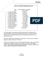 Para Afianzar La Mec Nica Del Juego de La Rima PDF