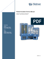 Platelet Incubator Service Manual 360096 1