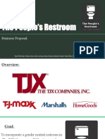 The People's Restroom: Business Proposal
