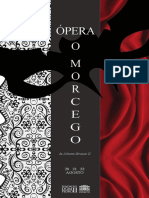 Programa Ópera O Morcego - Theatro Pedro II