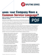 UP - Assessment - Common Service Language - 477