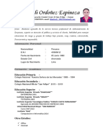 Nuevo CV Rosali Ordoñez PDF