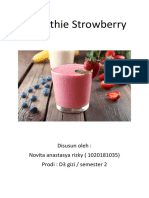 Smoothie Strowberry
