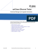Smartclass Ethernet Tester: Download Manager and Upgrade Instructions