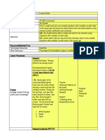 Pop1 - Lesson Plan