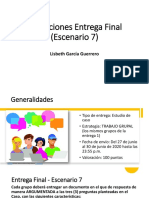 Indicaciones Entrega Final - Escenario 7-1