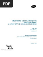 Mentor Supported Training Guide | PDF | Mentorship | Professional ...