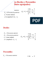 Cuartiles, Deciles y Percentiles