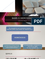 Bases o Hidróxidos