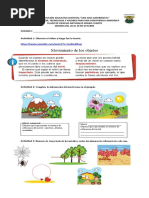 Taller de Naturales Semana Del 26 Al 30 de Octubre