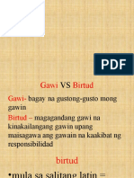 Gawi VS Birtud