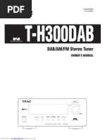 Teac H300 Dab Tuner