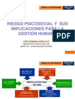 Riesgo Psicosocial y Patologs Causadas Por Estr Ocupacional