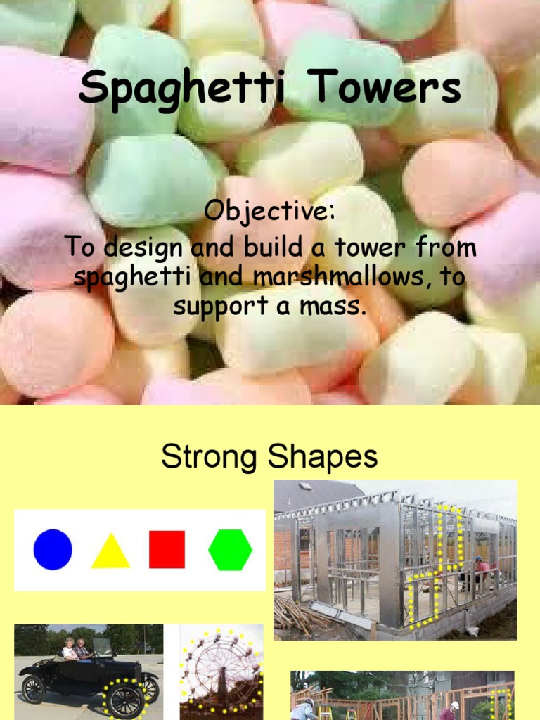 Spaghetti Tower Building Activity Guide | PDF