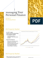 GE1202 Managing Your Personal Finance: Purchasing Homes