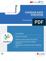 STATISTIK INDONESIA MENETAPKAN STANDAR