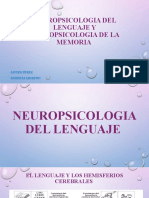Neuropsicologia Del Lenguaje y Neuropsicologia de La Memoria