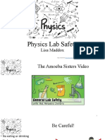 Physics Lab Safety: Lisa Maddox