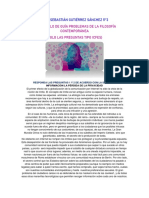Desarrollo de Guía Filosofía - Juan Sebastián Gutiérrez 11-3 PDF