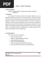 Module 5 - Week 7 and 8 - Platform Technologies PDF