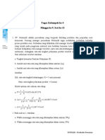 Tugas Kelompok Ke-4 Minggu Ke 9, Sesi Ke 13: STAT6128 - Stochastic Processes