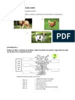 Plan de Aprendizaje de Naturales Tercer Periodo 1° Grado 2020