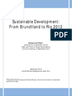 Brundtland To Rio 2012 PDF